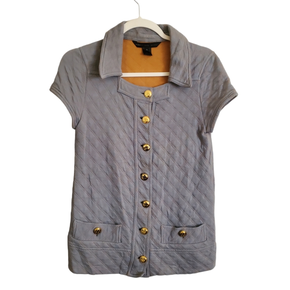 Marc by Marc Jacobs Quilted Diamond pattern Vest.